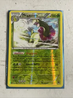 Meganium 3/122 2016 XY Breakpoint Set Pokemon Card Reverse Holo Rare - - Image 1
