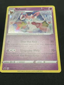 Sylveon SWSH211 SWSH: Sword & Shield Promo Cards Holo LP Swirl - Image 1