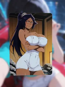 Yoruichi Shihouin Bleach Anime Waifu Sexy Goddess Doujin Hentai Lewd Card - Image 1