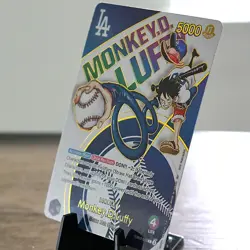 Monkey.D.Luffy Dodger Promo EB02 PROXY CARD- ENGLISH- High Quality Texture - Image 2