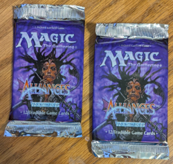 MTG - 2x Alliances Booster Pack - Magic the Gathering Factory Sealed 1996 - Image 1