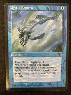 MTG Mystic Remora Ice Age Regular Common - Image 1