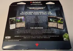 Magic The Gathering: Warhammer 40K Necron Dynasties Commander Deck Sealed/New - Image 2