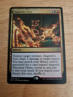 MTG - Angrath's Fury - Rivals of Ixalan - NM - Image 1