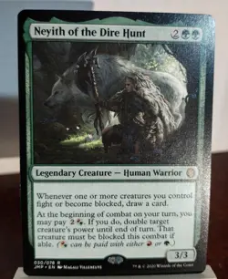 MTG Neyith of The Dire Hunt Jumpstart LP X1 Magic The Gathering - Image 1