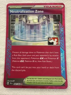 Neutralization Zone ACESPEC 060/064 Shrouded Fable Pokemon Prize Pack Stamp - Image 1
