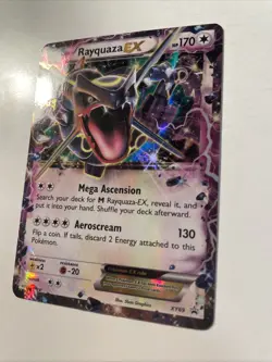 Pokemon TCG 2015 Rayquaza EX XY Black Star Promos XY69 Holo Promo - Image 2