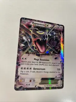 Pokemon TCG 2015 Rayquaza EX XY Black Star Promos XY69 Holo Promo - Image 3