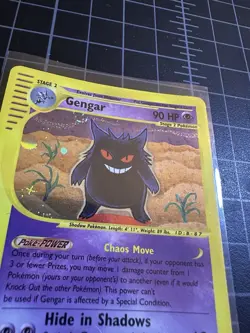 Pokemon TCG Gengar Holo Rare Expedition 13/165 Ungraded - Image 2