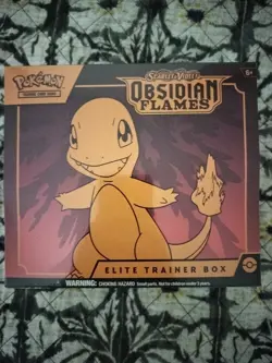 Pokemon TCG- Scarlet & Violet- Obsidian Flames- Elite Trainer Box ETB- Sealed - Image 1