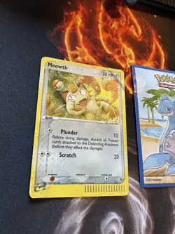 Meowth Holo Rare Promo 013 2003 Pokemon Black Star Promo 115💎 MP HP+💎 - Image 1