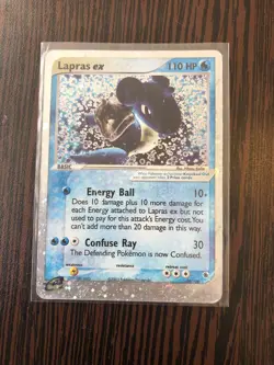 Pokemon TCG Lapras EX #99/109 Ruby and Sapphire Rare Holo NM - Image 1