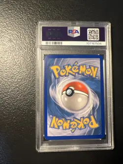 Pokemon Meganium Ex #106 Ex Unseen Forces 2005 PSA 7 - Image 3