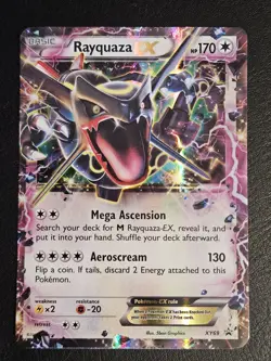 Rayquaza EX XY69 Promo Holo XY Promos Pokemon TCG MP - Image 2