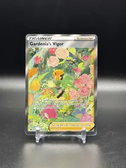 2023 POKEMON SWSH CROWN ZENITH GALARIAN GALLERY #GG61 GARDENIA'S VIGOR UR - NM - Image 1