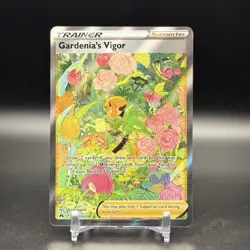2023 POKEMON SWSH CROWN ZENITH GALARIAN GALLERY #GG61 GARDENIA'S VIGOR UR - NM - Image 3