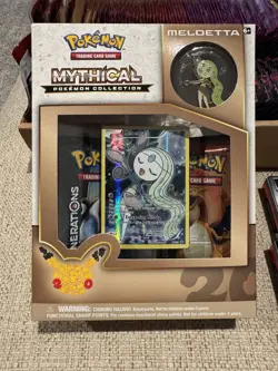 2016 Pokemon Meloetta Mythical Collection Box Sealed Generations Booster Packs - Image 1