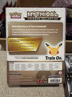 2016 Pokemon Meloetta Mythical Collection Box Sealed Generations Booster Packs - Image 2