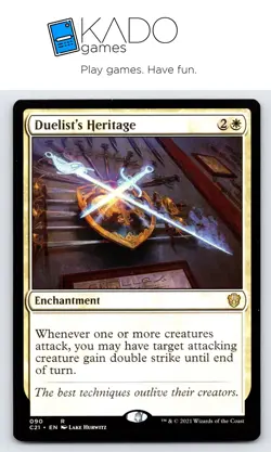 Commander 2021 #90 Duelist's Heritage - Image 1