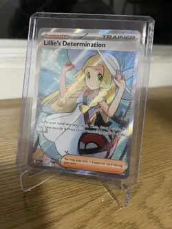 Pokemon Lillie's Determination 169/132 Ultra Rare Mega Evolution - Image 1