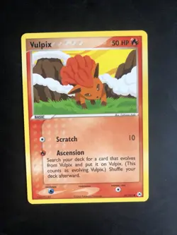 Pokemon TCG Vulpix EX Hidden Legends 81/101 Regular Common LP/NM - Image 1