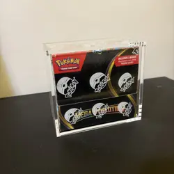 Pokemon Magnetic Booster Box Acrylic Case - Image 1