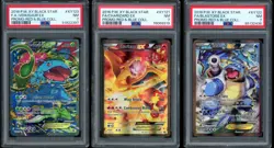 2016 Pokemon Venusaur Charizard Blastoise EX Red Blue Coll. XY Black Star PSA 7 - Image 1