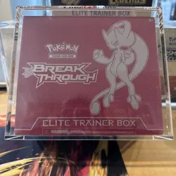 Pokemon BREAKthrough XY ETB Mega Mewtwo Y Break Though W/ Acrylic Box - Image 1