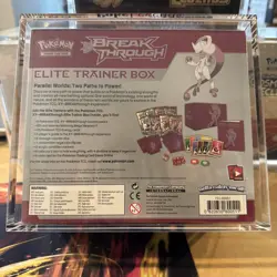 Pokemon BREAKthrough XY ETB Mega Mewtwo Y Break Though W/ Acrylic Box - Image 2