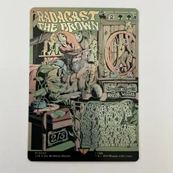 MTG Radagast The Brown (0740) *Poster Foil* Lord Of The Rings LOTR NM/MT - Image 1