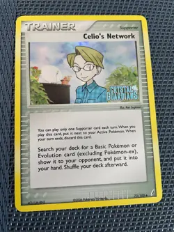 Pokemon Celio's Network - 73/100 - Uncommon Reverse Holo Ex Crystal Guardians LP - Image 1