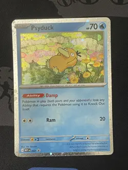 Pokemon TCG Psyduck MEP 007 Mega Evolution Blister Promo NM/Mint - Image 1