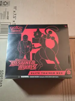 Pokemon TCG Destined Rivals Elite Trainer Box Sealed - Image 1