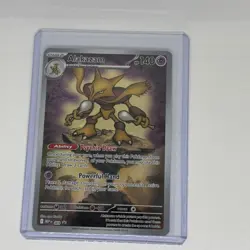 Pokemon Alakazam Mega Evolutions - ETB Promo #9 Black Star Promo Near Mint - Image 1