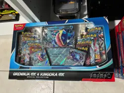 Pokemon TCG Greninja and Kingdra ex Special Collection Box x 5 (FORTY PACKS)++ - Image 2