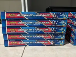 Pokemon TCG Greninja and Kingdra ex Special Collection Box x 5 (FORTY PACKS)++ - Image 3
