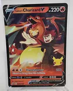 Lances Charizard v SWSH133 Holo Pokemon Celebrations English - Image 1