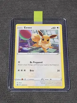 Pokemon Sword & Shield "Eevee" SWSH212 / Black Star Promo / Near Mint - Image 3