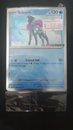 Suicune 026/094 EB Games Stamped Promo Holo Rare Phantasmal Flames Pokemon Card - Image 2