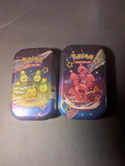Paldean Fates Mini Tins 2- Sealed -Pokemon Cards - (2 Tins, 4 Packs) - Set #2 - Image 1