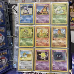 WOTC Pokemon 240+ Cards Binder Charizard Base Jungle Neo 1st Edition Fossil Gym - Image 3