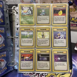 WOTC Pokemon 240+ Cards Binder Charizard Base Jungle Neo 1st Edition Fossil Gym - Image 4