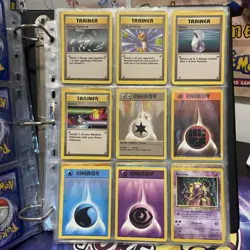 WOTC Pokemon 240+ Cards Binder Charizard Base Jungle Neo 1st Edition Fossil Gym - Image 5