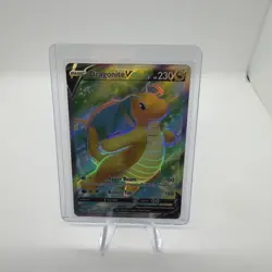Pokemon TCG Chinese 2024 Sword & Shield cs6bC 148 SR Dragonite V Holo Card - Image 1