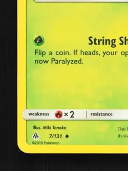 Spewpa 7/131 NM Forbidden Light English Pokemon Card TCG - Image 2