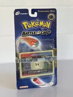 Pokemon Battle E Card Ruby/Sapphire Freezing Ray E Reader Pack (2003) New Sealed - Image 2