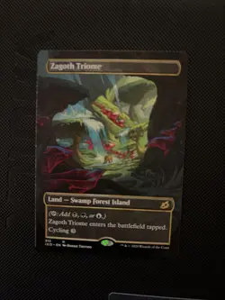 MTG Triome Set Showcase Indatha, Zagoth, Savia Raugrin, two Ketria Magic Cards - Image 3