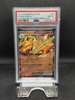 Pokemon TCG Charizard EX 161 Scarlet & Violet Promo Holo Ultra Rare Card - Image 1