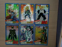 dragonball power level super battle part 4 prism card set - Image 1