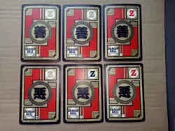 dragonball power level super battle part 4 prism card set - Image 2